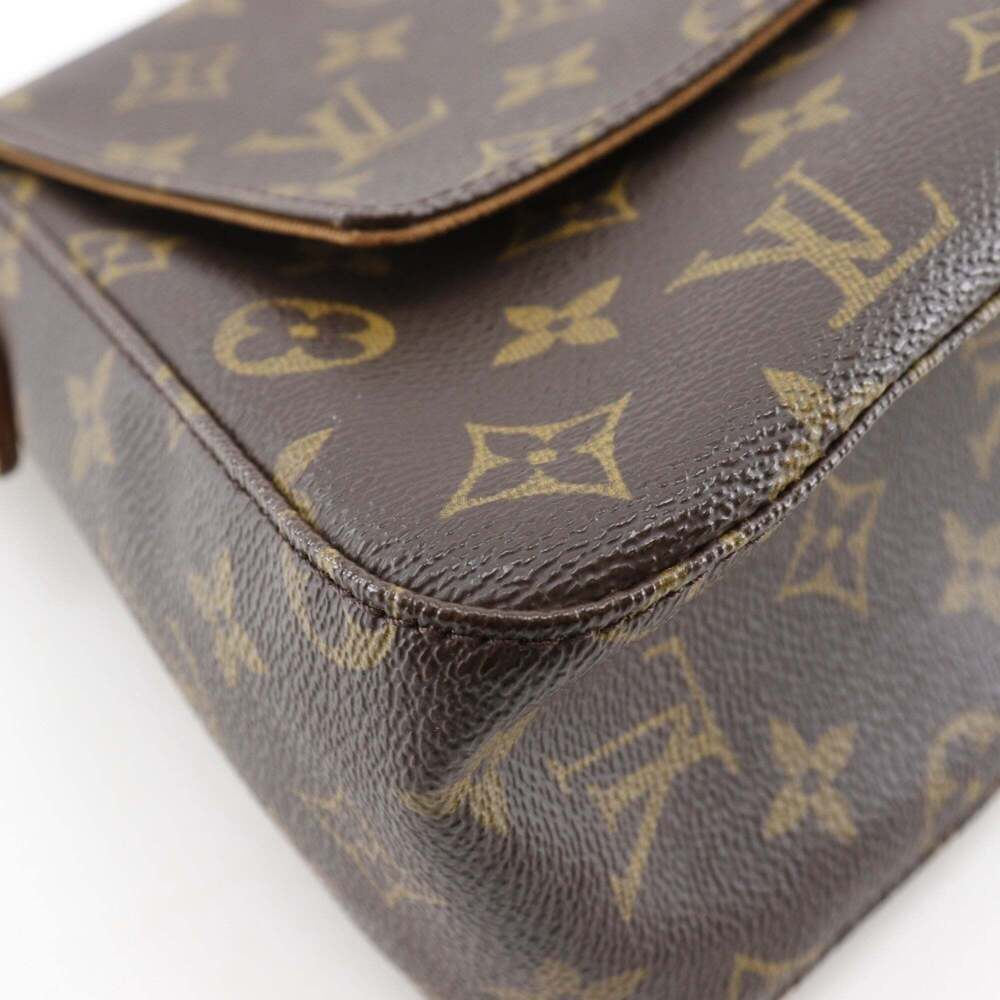 LOUIS VUITTON Authentic Brown Monogram Canvas Mini Looping Shoulder Bag - Picture 4 of 16